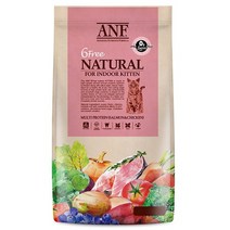 에이엔에프 6Free 키튼 고양이 사료, 닭, 1개, 1kg