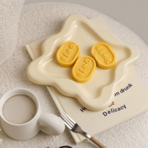 넥스트마켓 구름 악세사리트레이 반지 목걸이 주얼리 보관함 인테리어트레이, 구름트레이_베이지크림