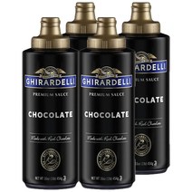 Ghirardelli 기라델리 초코소스 스퀴즈보틀 454g 4개