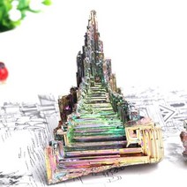 천연 비스무트 타워 금속 미네랄 피라미드 스톤, Bismuth Tower+5-25g