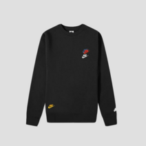 나이키맨투맨 NSW 에센셜 프렌치 테리 크루넥 남자 맨투맨 Black DJ6914-010