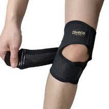 디베코 무릎보호대 아대 밴드 등산 러닝 헬스, XL 1개 -무릎둘레 42cm~48cm 좌우겸용