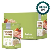이즈칸 고양이용 영양듬뿍 기력보충 닭고기 야채죽 80g x12개, 영양듬뿍 기력보충 가쓰오닭고기스프 12개
