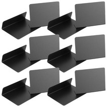 대형모니터 태그 초크 재사용 가능 사인 학교 칠판 블랙, Black, 10x7.5cm