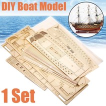 모형 피규어 배 비행서 선박1 set diy 수제 조립 나무 범선 모델 키트 수제 조립