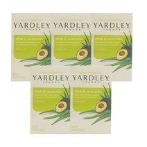 야들리런던 내추럴리 모이스처라이징 배스 바 알로에 & 아보카도, 120g, 5개