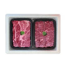 명절 미국산 선물용 냉장 소고기 구이용 살치살 꽃등심 1kg 선물세트