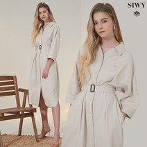 [SIWY] 데님 원피스 베이지