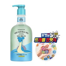 벨먼X포켓몬 스파 수분광채 쿨링 바디워시 600ml_라프라스 + 뱃지(24종 중 1종 랜덤 발송), 단품