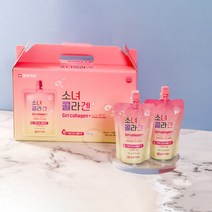 일양약품 소녀 콜라겐 플러스 100ml 10파우치 1박스 마시는 저분자 피쉬 콜라겐, 10개