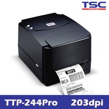 [TSC] TTP-244PRO 바코드프린터 (외장거치대포함) 감열 열전사, USB케이블