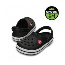 [크록스] 공식_키즈 CROCBAND CLOG K BK (22SKCL207006)