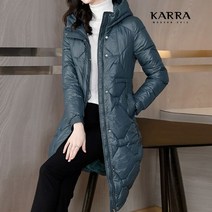 카라 KARRA 헥사곤후드롱패딩 KB2WPD027C