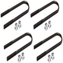 Readylift 67-2094UB M14 365mm Round Long U-Bolt Kit for Ford Superduty Silver null, 1
