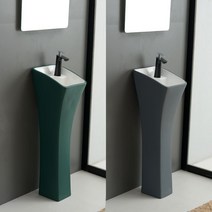 긴다리 세면기 스탠드 세면대 호텔 스탠딩 손세정대, 야헤이523단세야