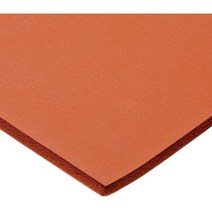CS Hyde Silicone Sponge Rubber Closed Cell Commercial Grade Medium Density Acrylic Adhesive 0.1, 1, Red