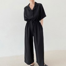 퍼니걸스 5241 카라 와이드 스트랩 점프수트 여성의류