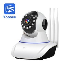 CCTV 가정용 홈 실외 모형 강아지 무선 스티커 yoosee 2mp 3mp 홈 53, 2MP 카메라 128G 카드, 영국 플러그