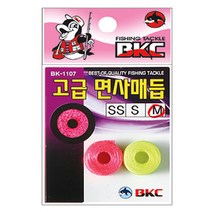 부산가자낚시-백경 고급 통 면사매듭 소품 BK-1107, M, 1개