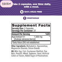 {늘품스토어} 나트롤 아사이베리 1000mg 75캡슐 3개, 75정