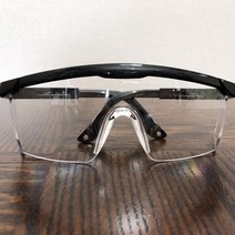 글로벌티엔티 사이즈 조절 가능한 투명 고글 보안경, 1개