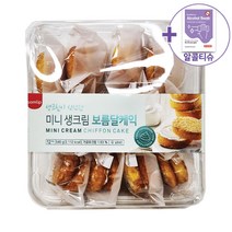 코스트코 삼립 미니생크림 보름달 45G X 12개 + 더메이런알콜티슈, 1개