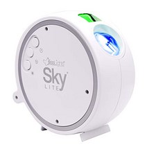 BlissLights Sky Lite LED 스타 프로젝터 갤럭시 라이트 밤하늘 야간 조명 플라네타륨 침대 옆 램프 (그린 스타), Green, One Size