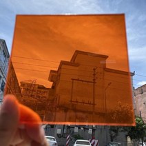 투명아크릴판 판넬 불투명 플라스틱판 얇은 우드락폼보드 압축스펀지 하드보드지재단 스티로폼판 다채로운 홈 데코 투명 아크릴 PMMA 플렉시 유리 틴트 플레이트 핑크 블랙 화이트 레드, 146.28mm Yellow Tea - 100x200m