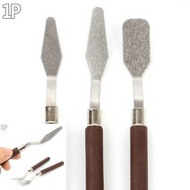 페인팅 나이프 1P 그림나이프 미술나이프 미술용헤라, 라운드사각