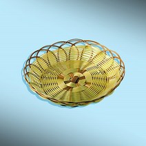 대나무채반 체반튀김바스켓 나무채반 전소쿠리 대나무소쿠리, 단품
