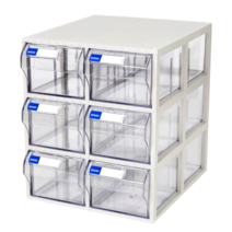 스마토 투명 다용도 부품함 수납정리함 보관함 서류함 SM-602, 1개, 단품