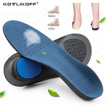 에어플로우 인솔 숨쉬는깔창 kotlikoff orthotics arch support insoles 플랫 발 정형 외반 신발 패드 경량 스포츠 삽입 운동화 쿠션 단독
