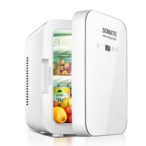 소형 미니 냉장고 20L 220V 홈 기숙사 자동차 싱글, 6L 펄 화이트