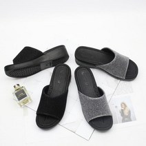 펄 반짝이 여성 통굽 슬리퍼 4.5cm 81652여성샌들 뮬 블로퍼 슬리퍼 샌들 로퍼 슬링백