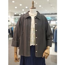 셔링 넥 셔츠형 점퍼 T224MJP235W(2118601)