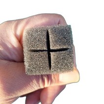 수경재배스펀지 220조각(25mm35mm) 씨앗발아 양액재배스폰지 파종 모종 원예 스마트팜, 35mm  56pcs 반구형 홀