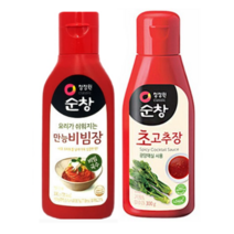 초고추장(사과발효초로 상큼하게/생선회 등) +만능비빔장(요리가 쉬워지는/볶음만능비빔장/만능볶음요리소스), 상세설명