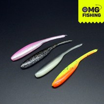 오마이갓피싱 칙칙폭폭 3인치 미드웜 미드스트롤링 배스 송어웜 미드미노우, CCPP-8
