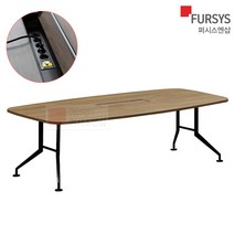 퍼시스테이블 2400 8인 회의 매립 콘센트 CAR024N, WW（웜화이트）