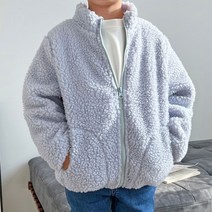 아동 후리스 양털 집업 점퍼 뽀글이 유치원 등원룩