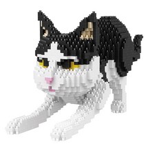 발로디 나노블럭 대형, 젖소무늬 고양이