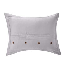 Tempur-Pedic 쿨 럭셔리 지퍼 베개 커버 스탠다드/퀸 실버 스콘스 템퍼페딕Tempur-Pedic, Cool Luxury Pillow Sham, Standard