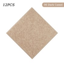 방음벽 소음차단 방음패널 스튜디오 방음 어쿠스틱 패널 벽 스티커 액세서리, 15.06 Dark Camel - 10cm Super