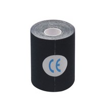 발꿈치 무릎 보호대 운동 요법 스포츠 테이프 10cm x 5m 근육 지원 복구 관리 물리 치료용 방수 탄성 코튼, 05 Black