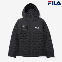 휠라 SKI REPLICA 경량 구스자켓 FS2DJD4203M BLK