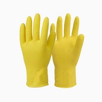 [알티피아] 하얀손 미니 고무장갑 노란색 소형 10쌍, 상세 설명 참조