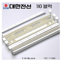 대한전선 CAT.5E 110 블록 (100P), 1개