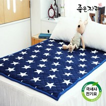 전자파없는 EMF 면혼방 물세탁 안심 전기요 캠핑용 야외용 극세사 전기장판 1인용 2인용, 21.극세사 네이비스타, 1.대형