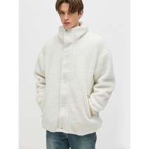 플랙진 UNI FLEECE JACKET PWON4JPL11U 아이보리