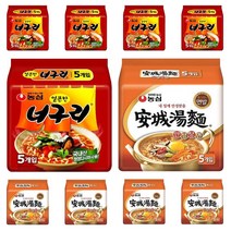 농심 안성탕면 10개 + 너구리 얼큰한맛10개, 1개